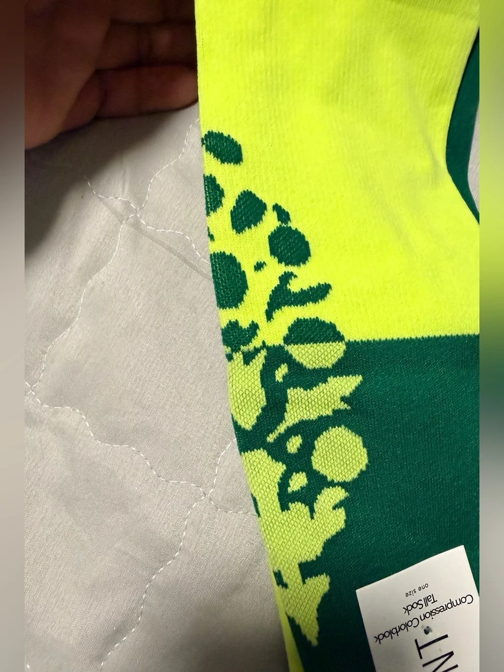 Free People Movement Compression Colorblock  tall socks NWT